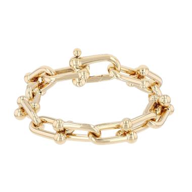 Tiffany 
Co HardWear bracelet in yellow gold
