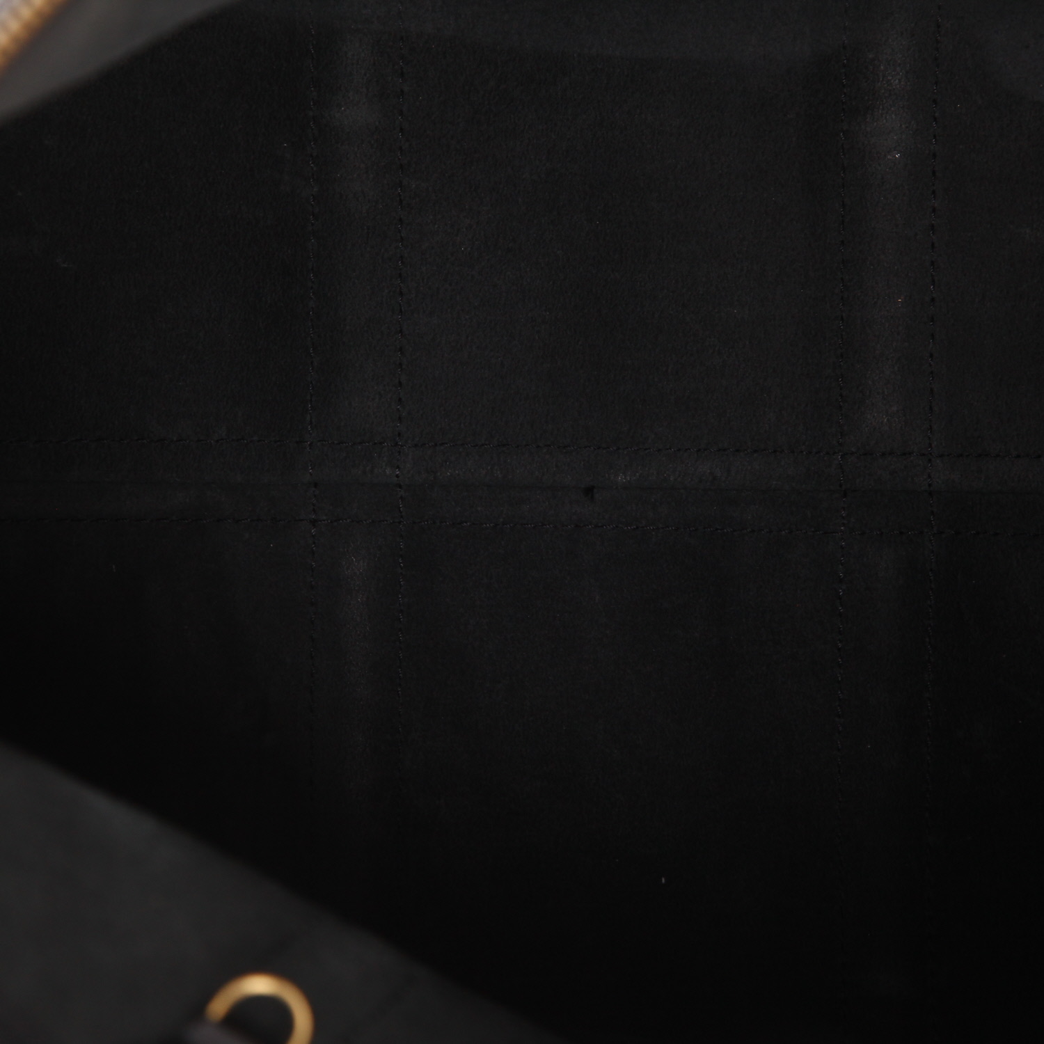 Borsa da viaggio Louis Vuitton  Keepall 45 in pelle Epi nera e pelle liscia nera - Detail D3