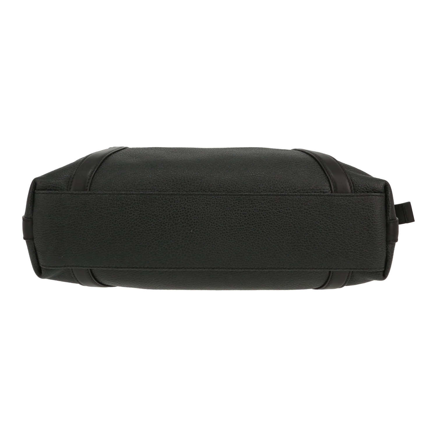 Bolso de mano Louis Vuitton  Biker en cuero granulado negro - Detail D1