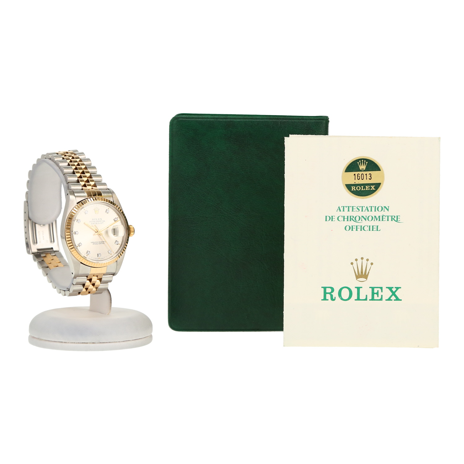 Orologio Rolex Datejust in oro e acciaio Ref: Rolex - 16013  Circa 1985