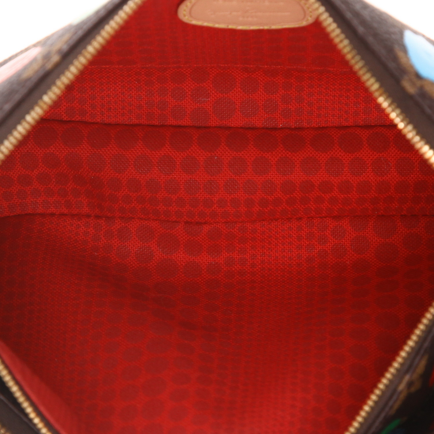 Borsa a tracolla Louis Vuitton  Multi-Pochette in tela monogram e pelle naturale - Detail D3