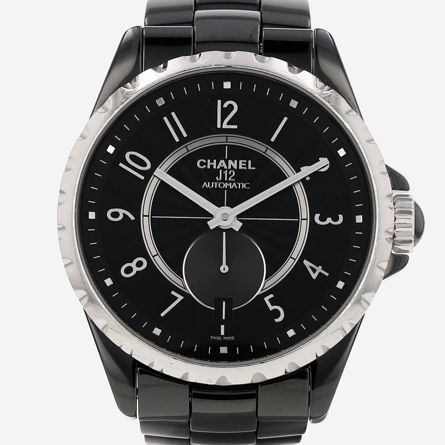 Chanel J12  in ceramic and stainless steel Circa 2000