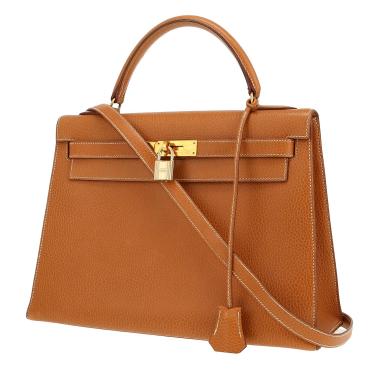 Hermès  Kelly 32 cm handbag  in gold