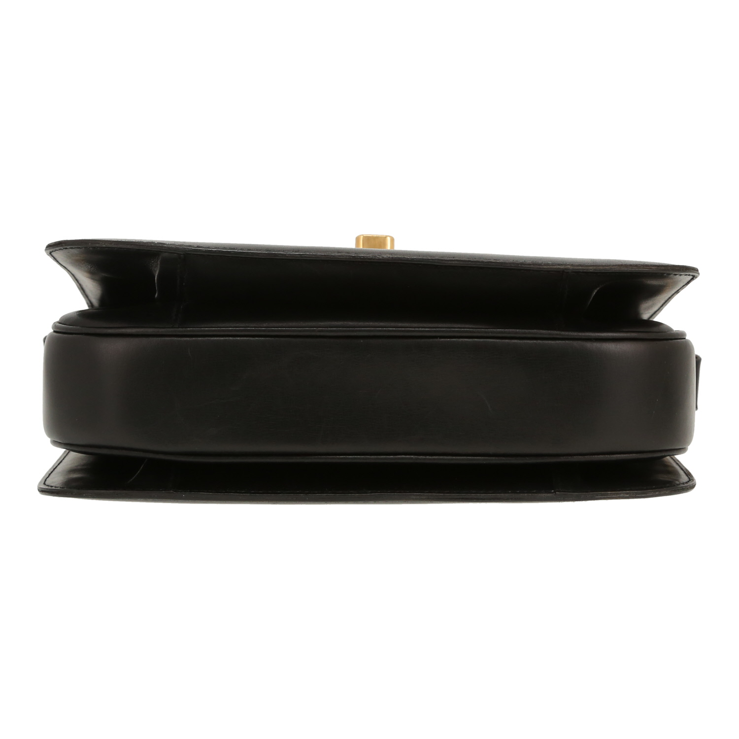 Borsa Celine vintage in pelle nera, da spalla o a mano - Detail D1