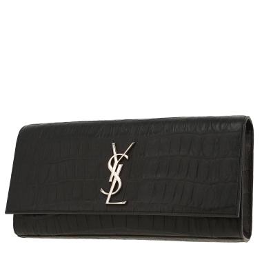 Pochette Saint Laurent  Kate in pelle nera