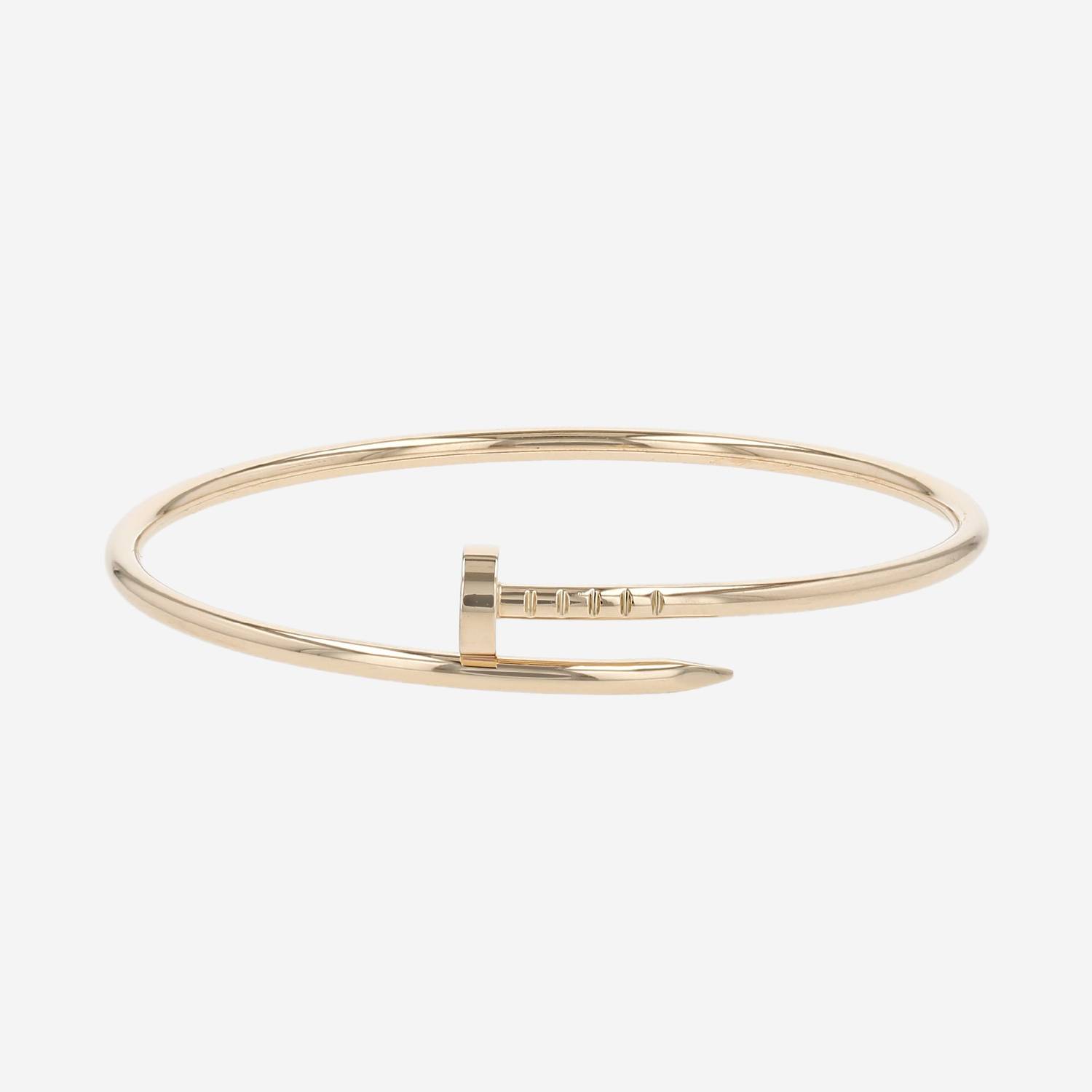 Cartier Juste un clou small model bracelet in yellow gold