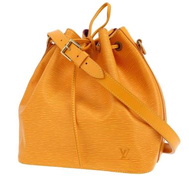 Louis Vuitton  Noé handbag  in yellow epi leather