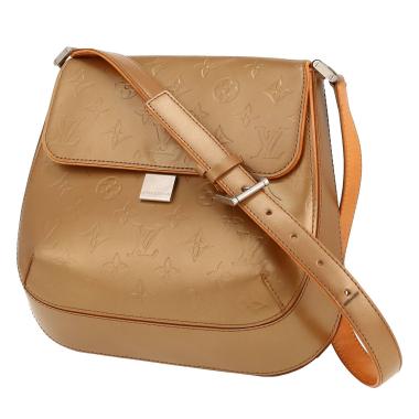 Louis Vuitton  Ambre shoulder bag  in gold monogram patent leather