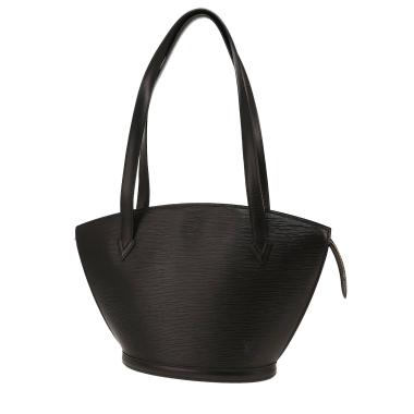 Sac à main Louis Vuitton  Saint Jacques en cuir épi noir