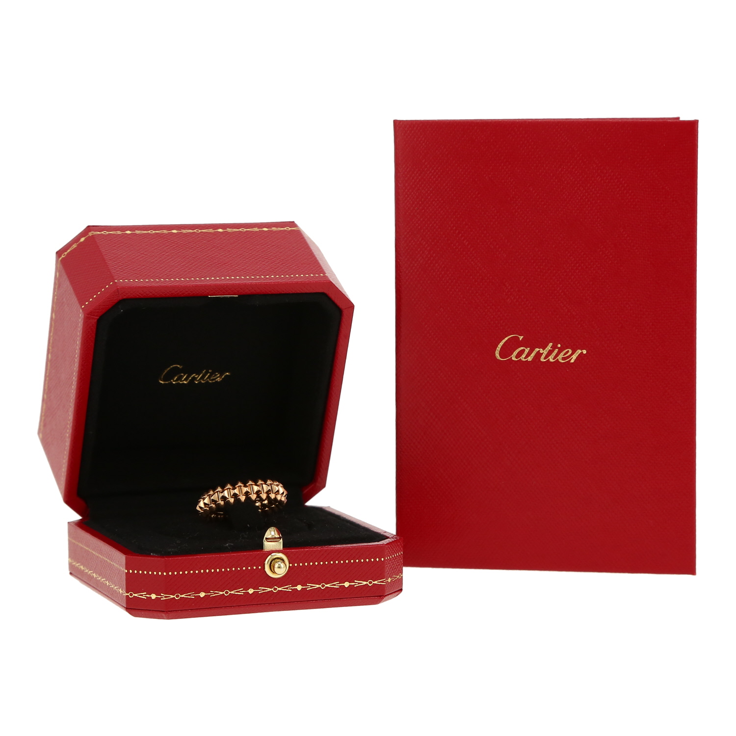 Sortija Cartier Clash De Cartier modelo pequeño de oro rosa - Detail D2