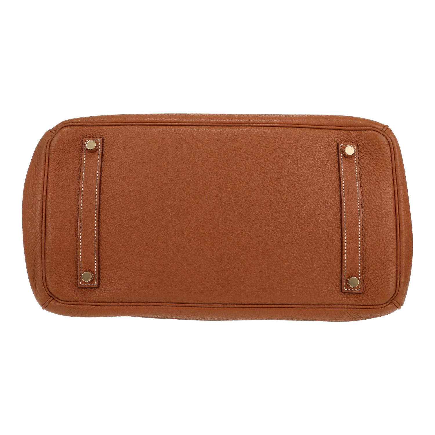 Borsa Hermès  Birkin 35 cm in pelle togo gold - Detail D1