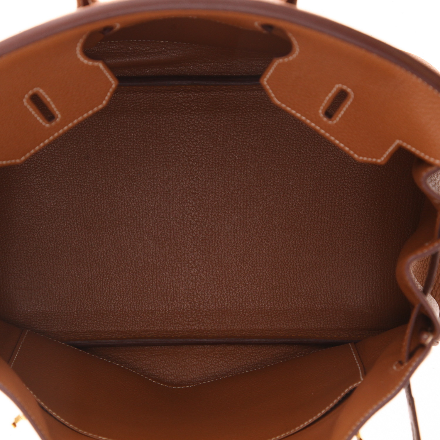 Borsa Hermès  Birkin 35 cm in pelle togo gold - Detail D3