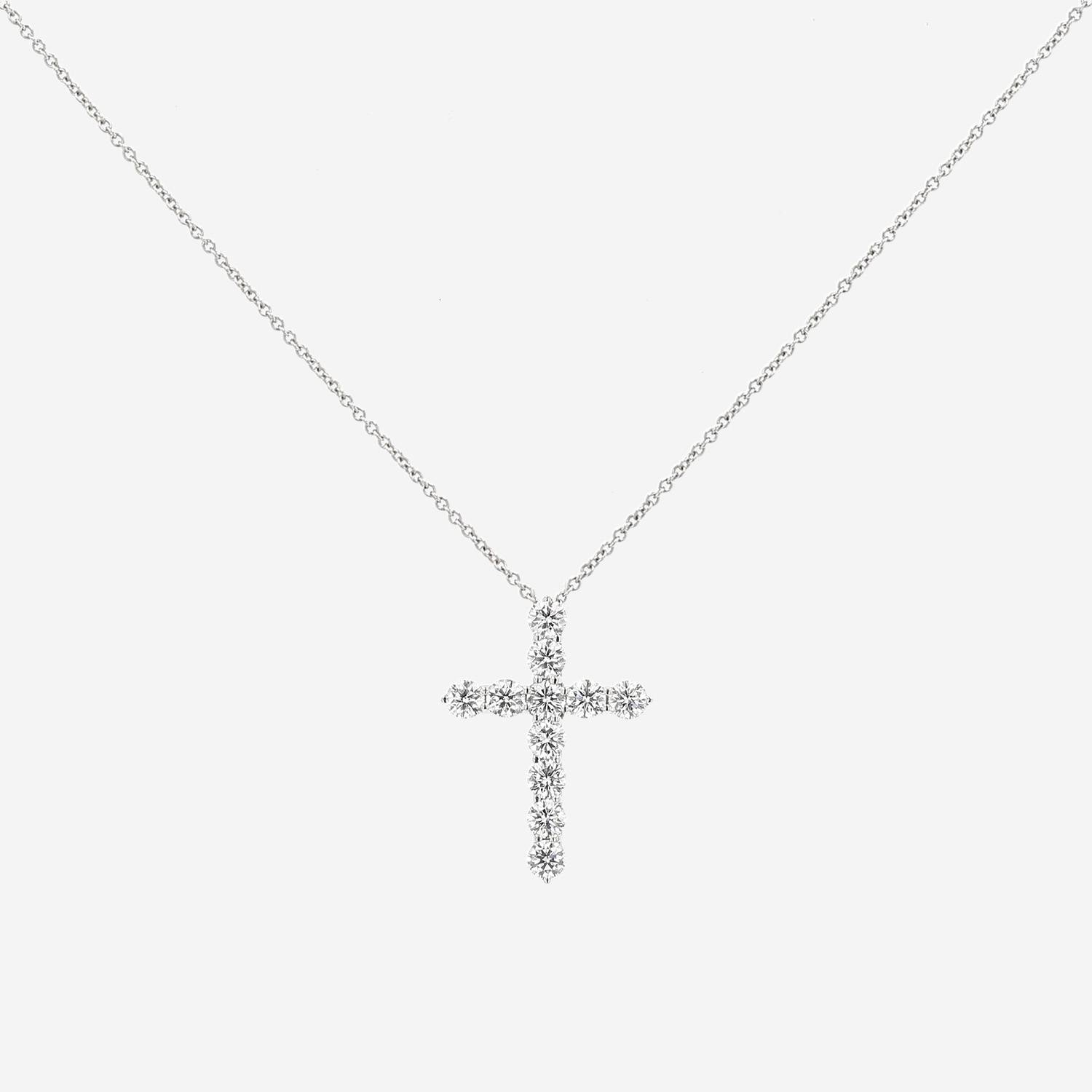 Tiffany 
Co  necklace in platinium and diamonds