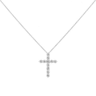 Tiffany 
Co  necklace in platinium and diamonds