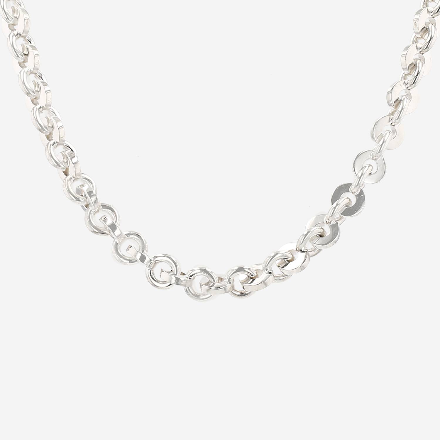 Collana lunga Hermès Voltige in argento