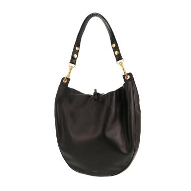 Bolso Hobo de Celine, de piel negra