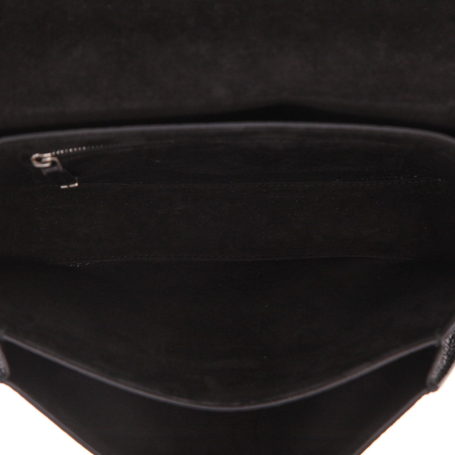 Sac bandoulière Dior  DIO(R)EVOLUTION en cuir grainé noir - Detail D3