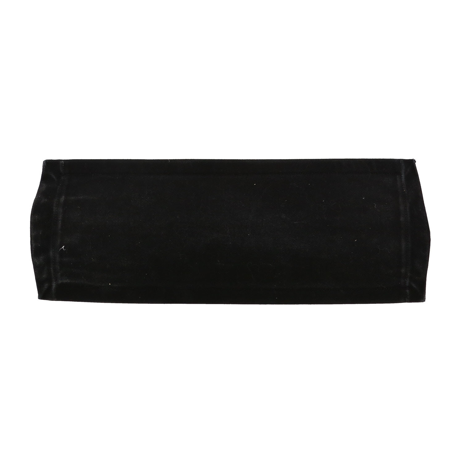 Sac cabas Saint Laurent  Rive Gauche en toile et cuir noir - Detail D1