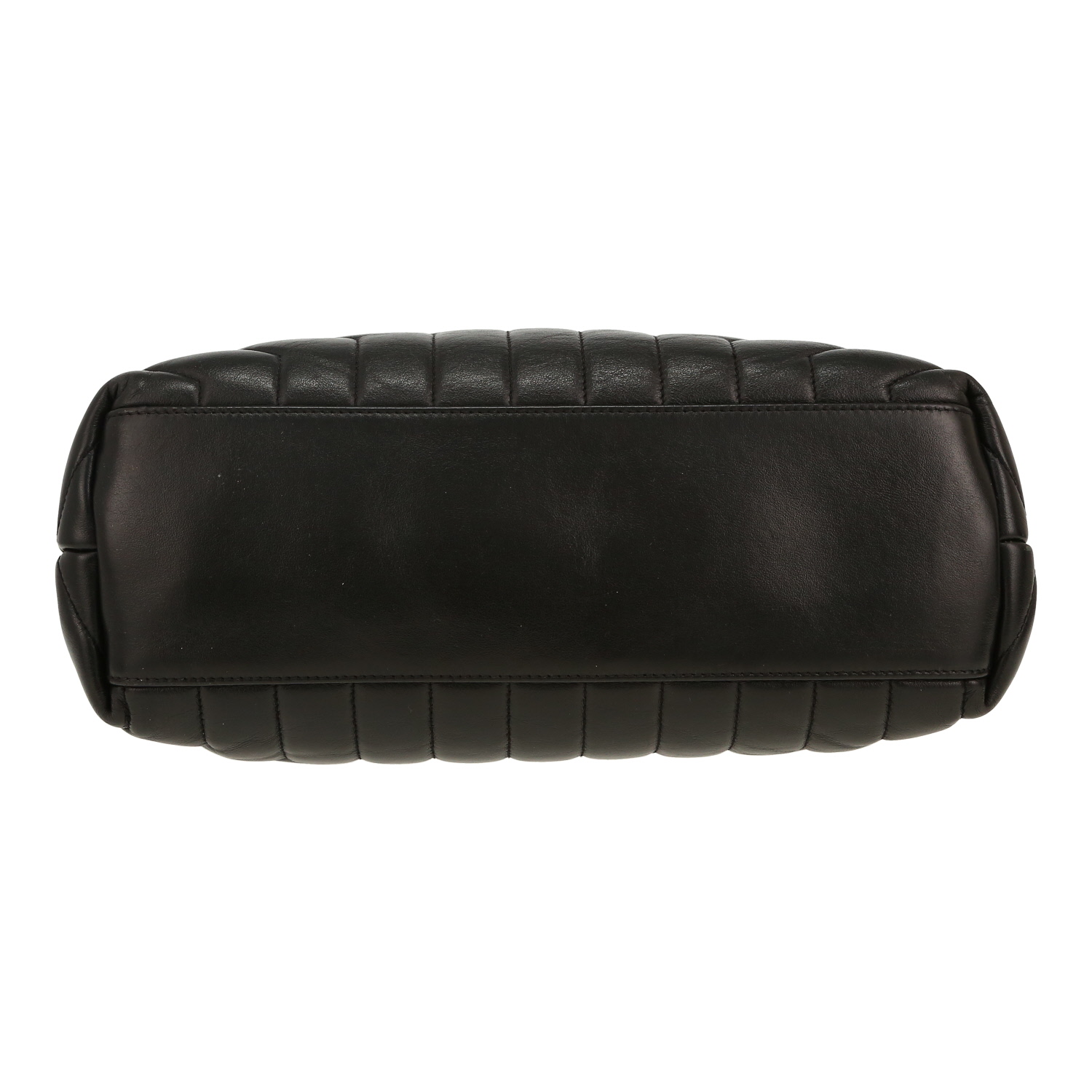 Saint Laurent  Loulou handbag  in black chevron quilted leather - Detail D1