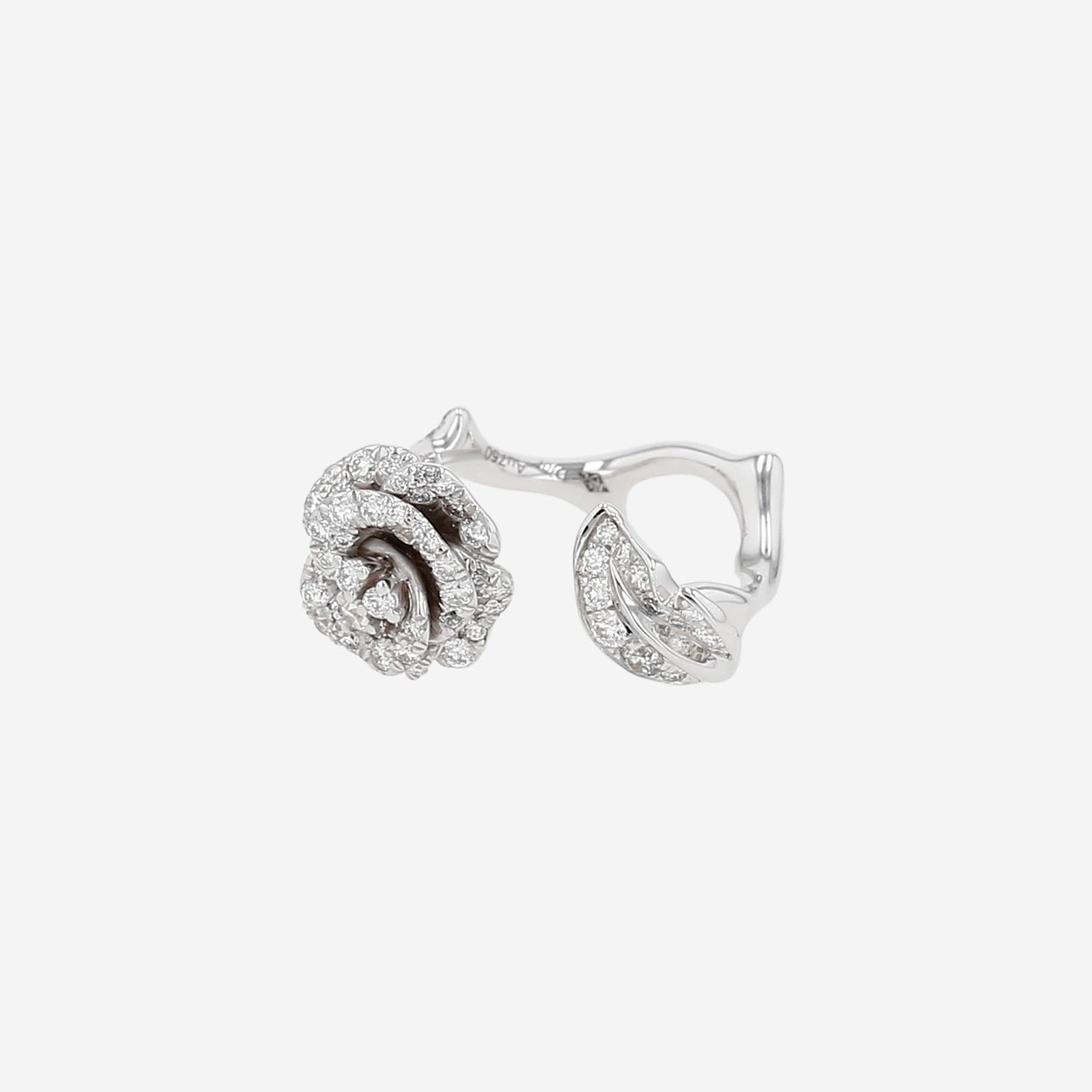 Dior Rose Dior Bagatelle ring in white gold and diamonds