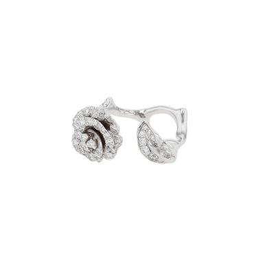 Bague Dior Rose Dior Bagatelle en or blanc et diamants