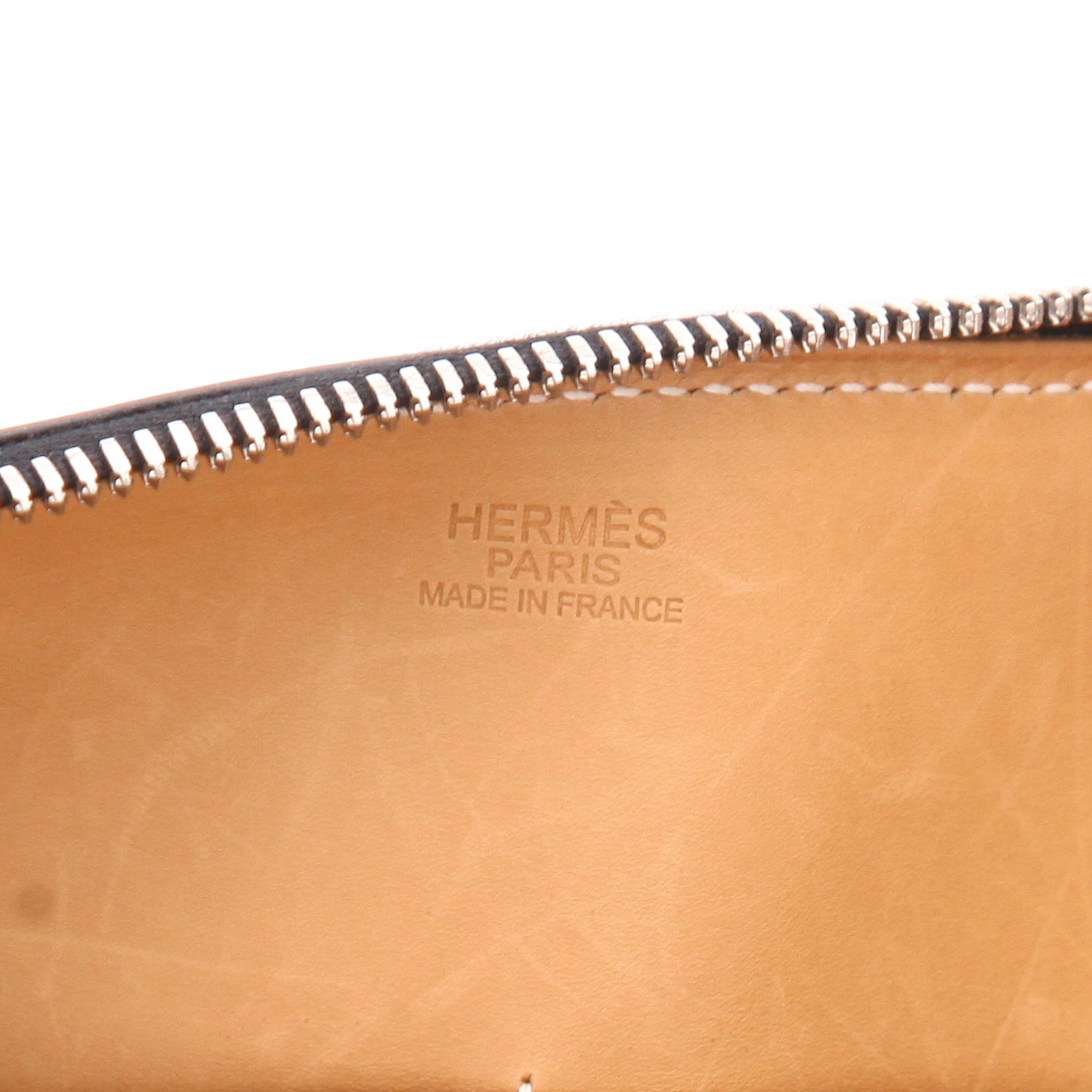 Sac à main Hermès  Paris-Bombay en cuir box noir - Detail D2