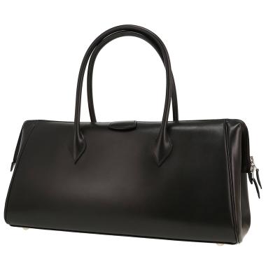 Hermès  Paris-Bombay handbag  in black box leather
