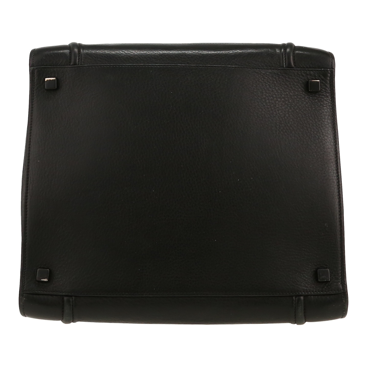 Borsa Celine  Phantom in pelle martellata nera - Detail D1