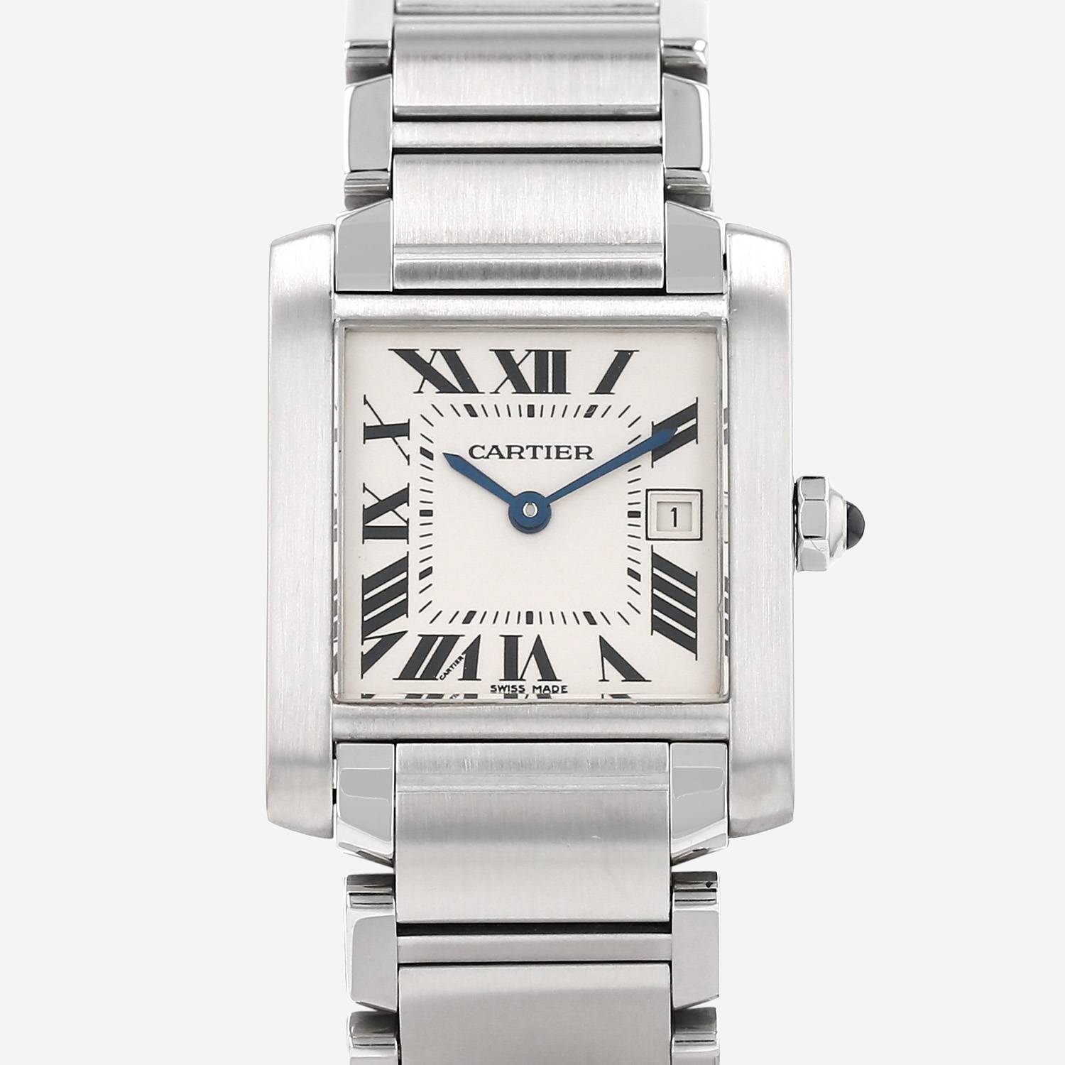 Cartier Tank Française  in stainless steel Ref: Cartier - 2465