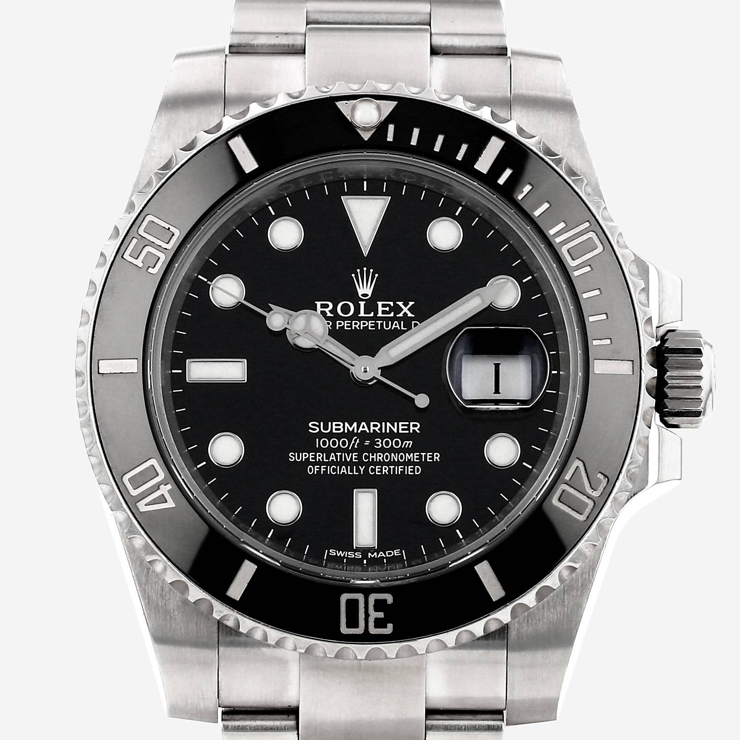 Reloj Rolex Submariner Date de acero Ref: Rolex - 116610  Circa 2018