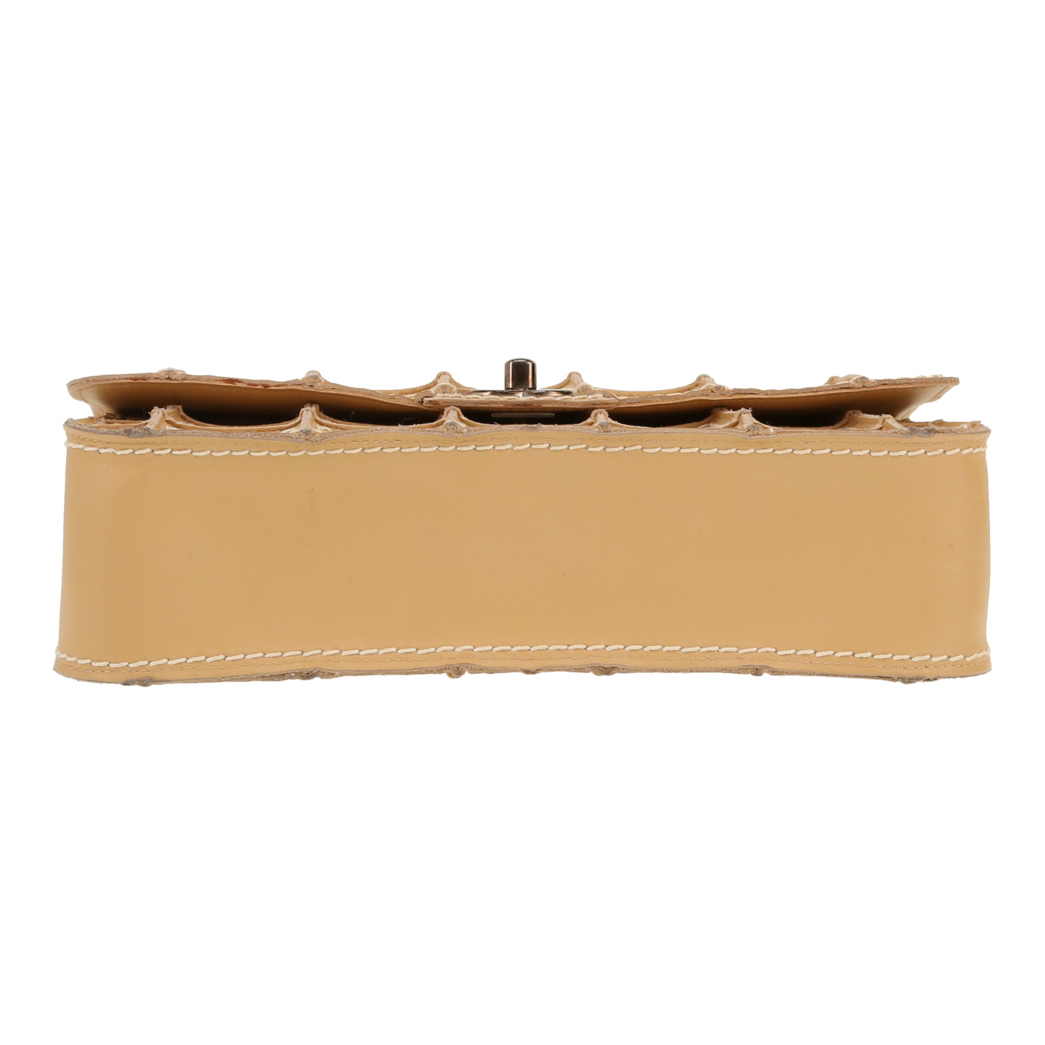 Borsa Chanel  Timeless in pelle beige - Detail D1