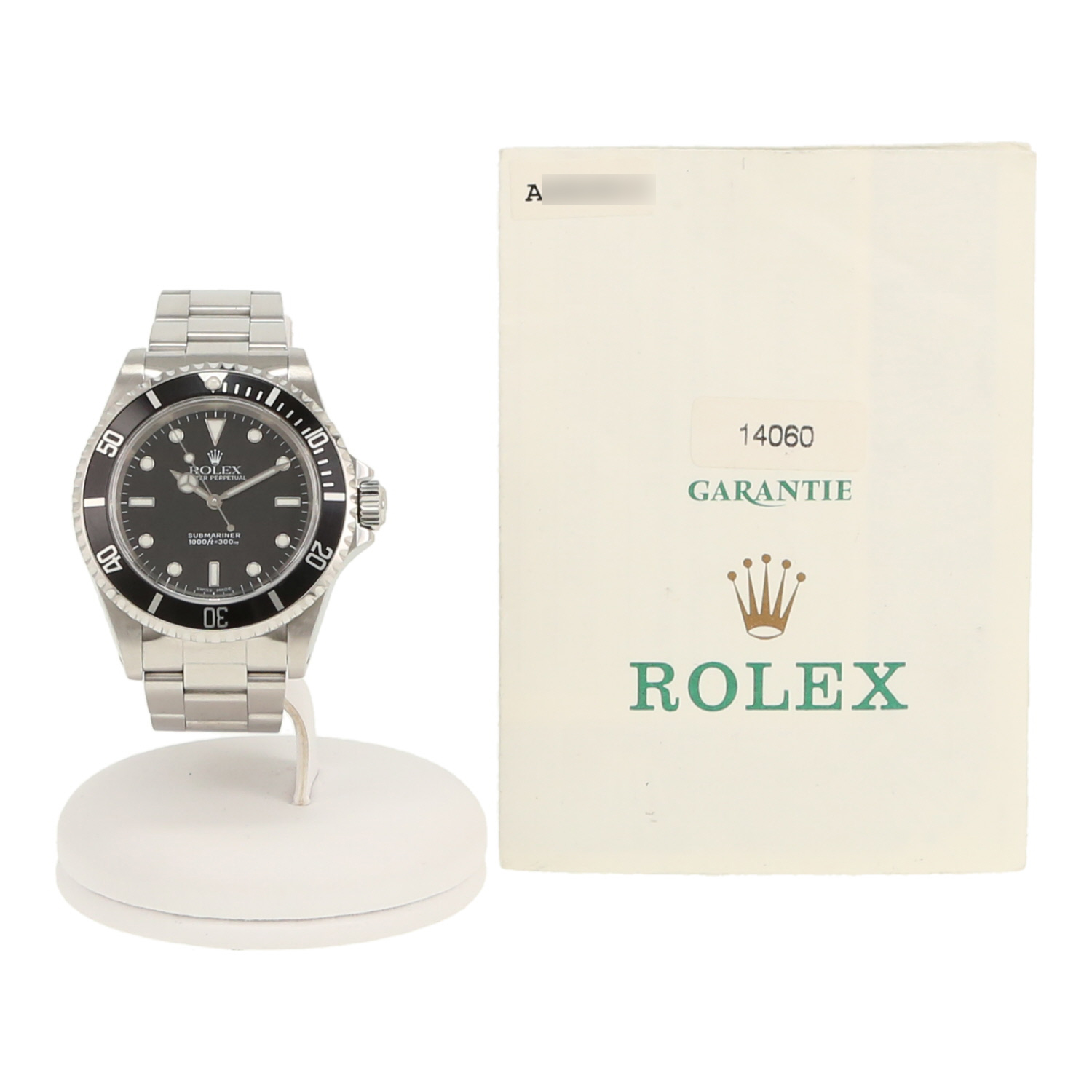 Reloj Rolex Submariner de acero Ref: Rolex - 14060  Circa 1998