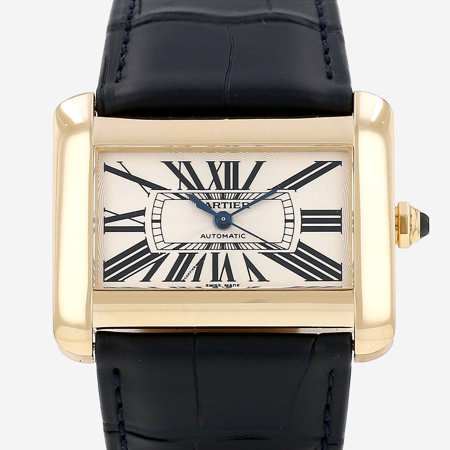 Cartier Tank Divan  in yellow gold Ref: Cartier - 2603  Circa 2000