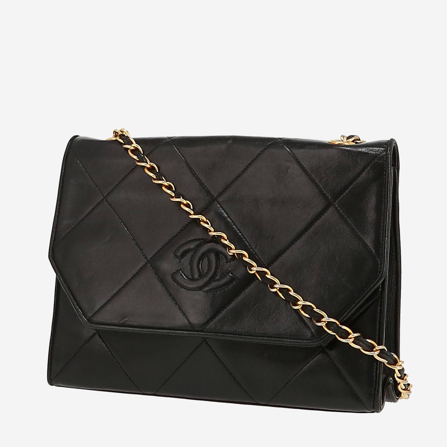 Borsa Chanel  Vintage in pelle nera