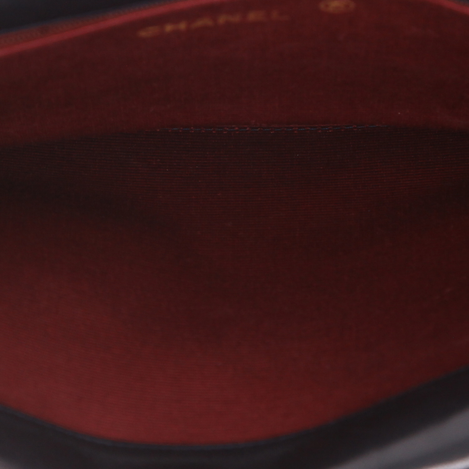 Borsa Chanel  Vintage in pelle trapuntata nera - Detail D3