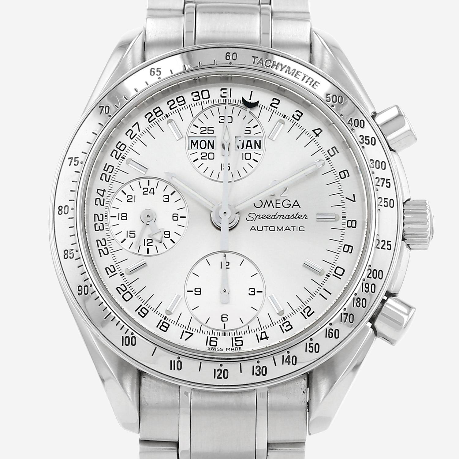 Montre Omega Speedmaster Automatic en acier Ref: Omega - 1750084  Vers 1990
