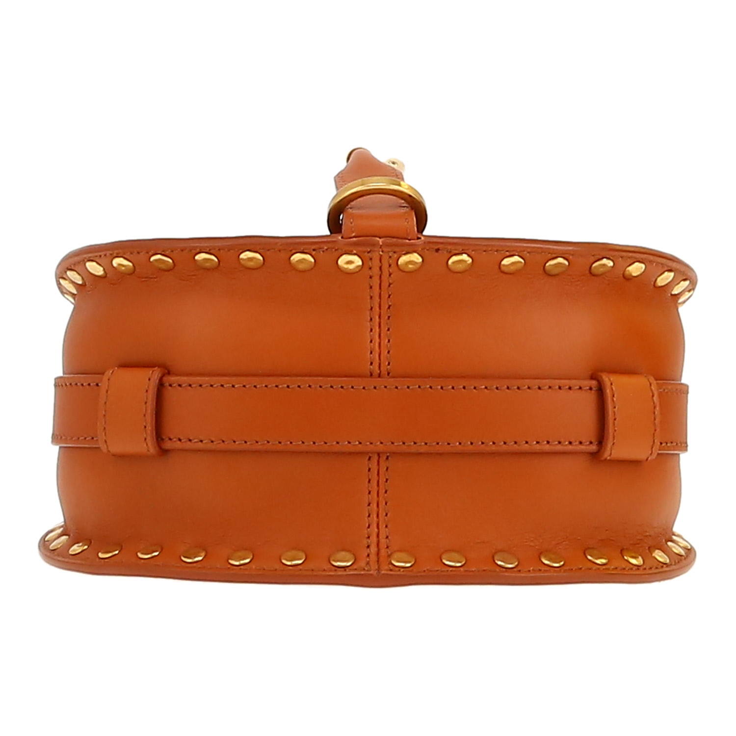 Borsa a tracolla Chloé  Marcie in pelle marrone - Detail D1