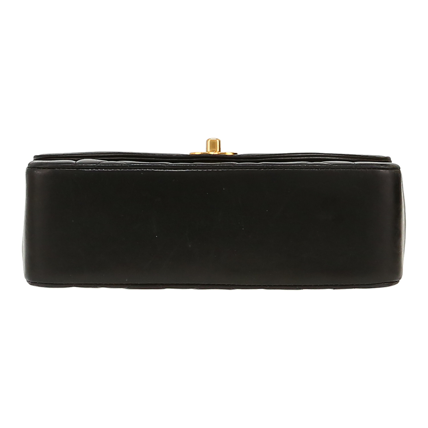 Bolso bandolera Chanel Diana de piel acolchada negra - Detail D1