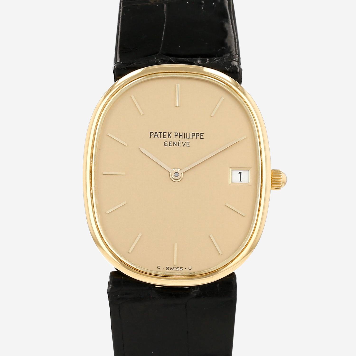 Montre Patek Philippe Ellipse en or jaune Ref: Patek Philippe - 3788  Vers 1990