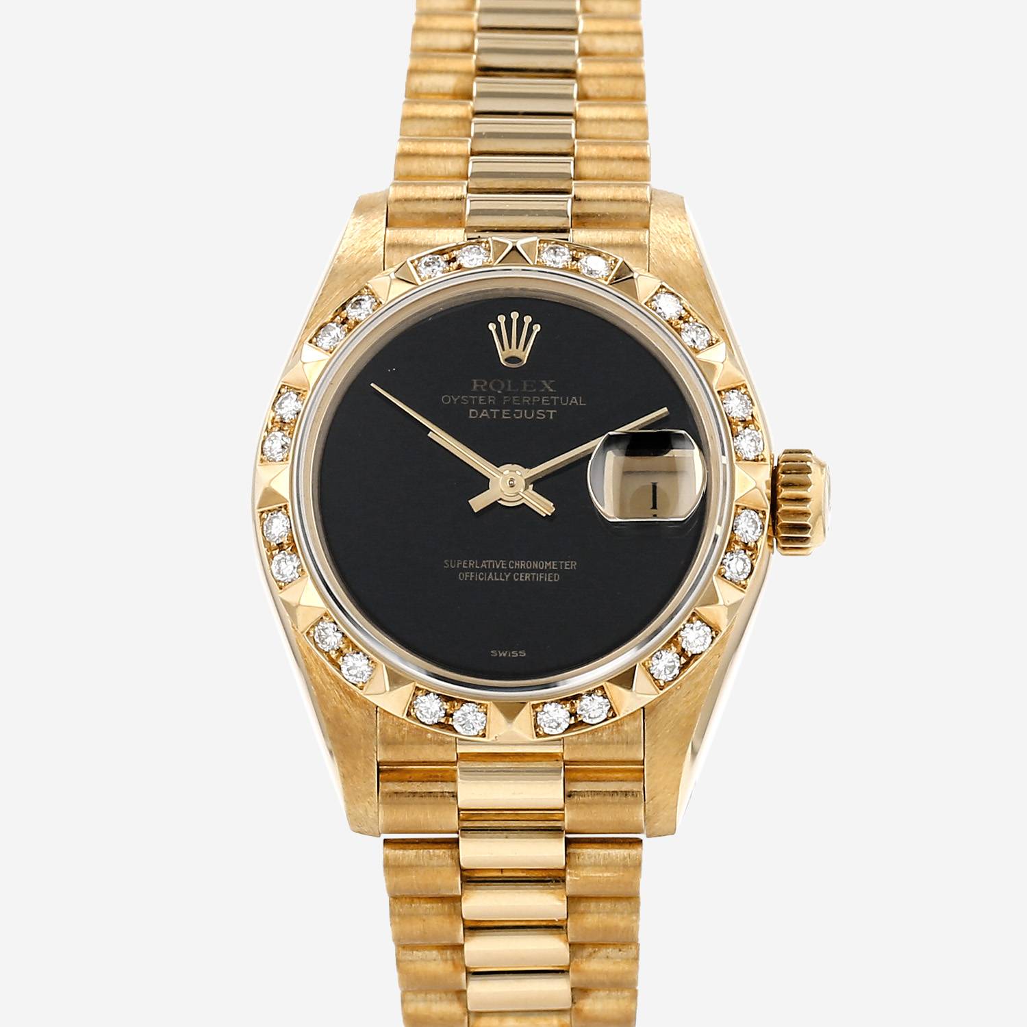 Orologio Rolex Datejust Lady in oro giallo Ref: Rolex - 69258  Circa 1988