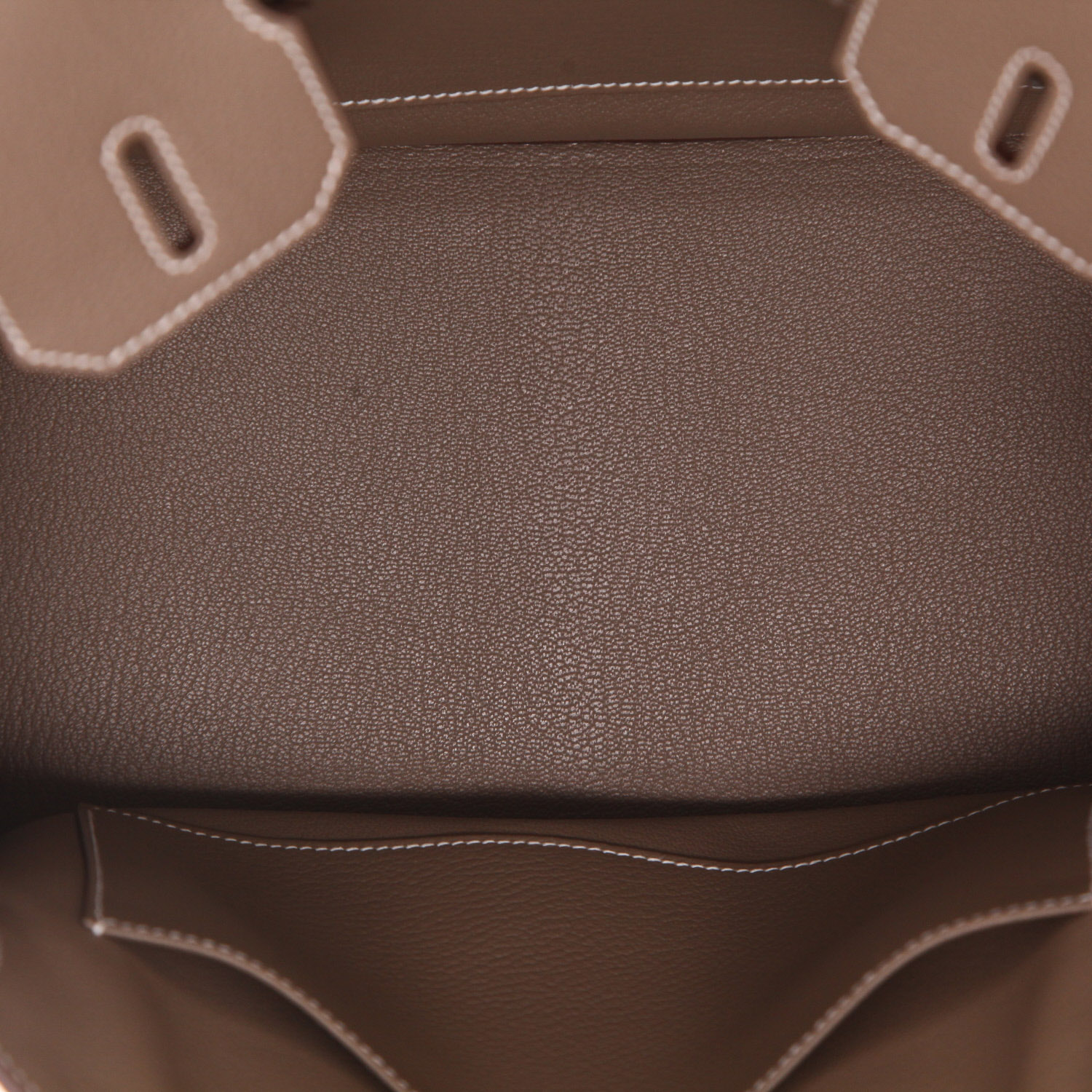 Borsa Hermès  Birkin 30 cm in pelle togo etoupe - Detail D3