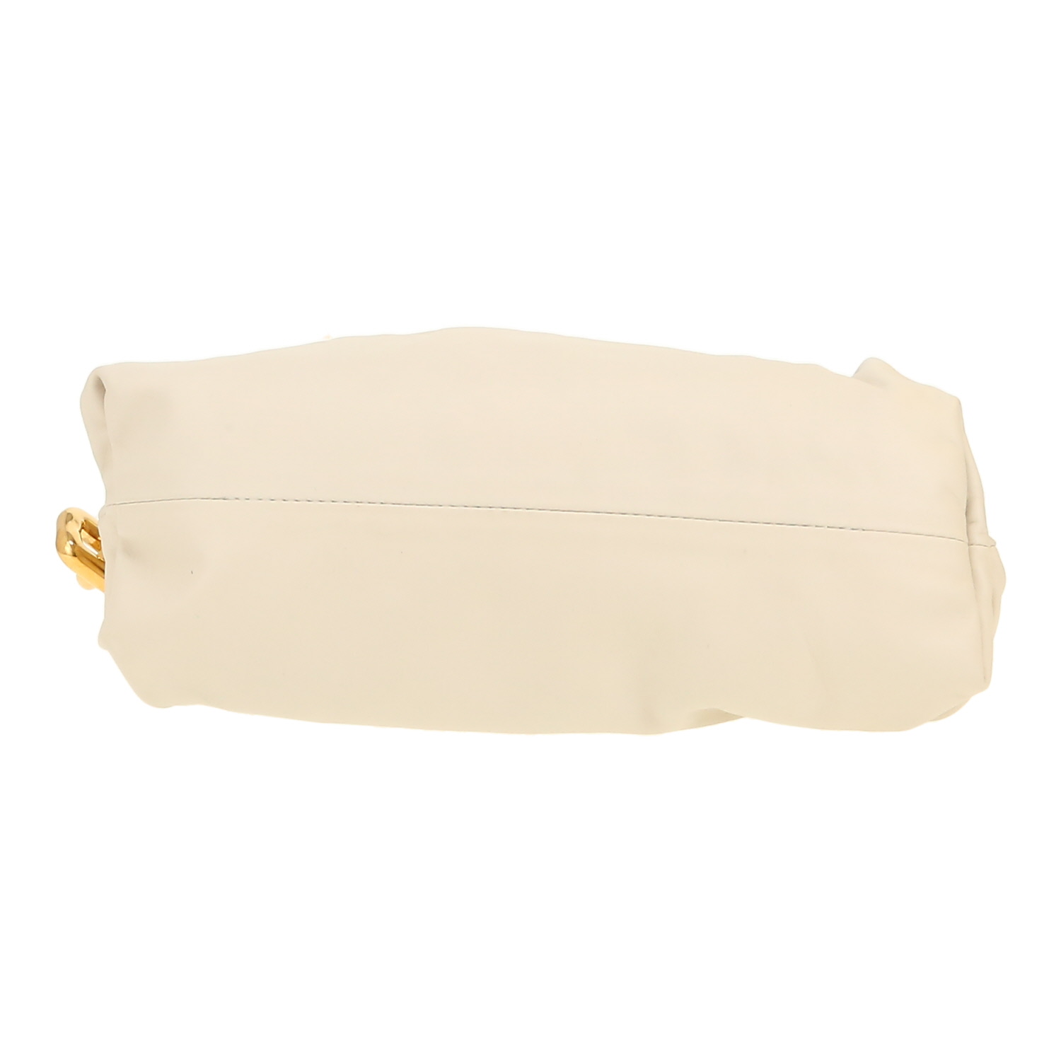 Sac à main Bottega Veneta  Pouch en cuir blanc - Detail D1