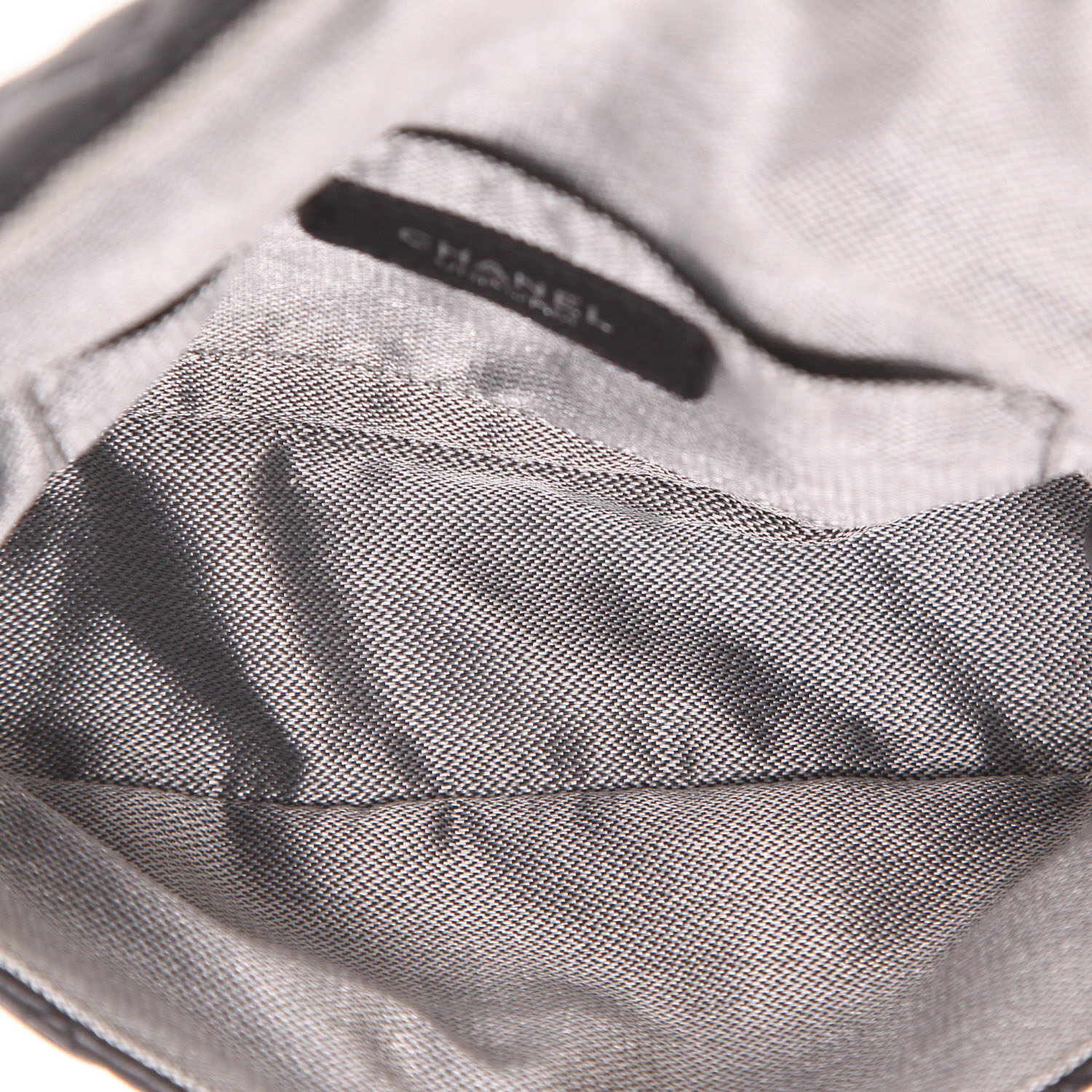 Pochette-cintura Chanel  Pochette ceinture in pelle trapuntata nera - Detail D3