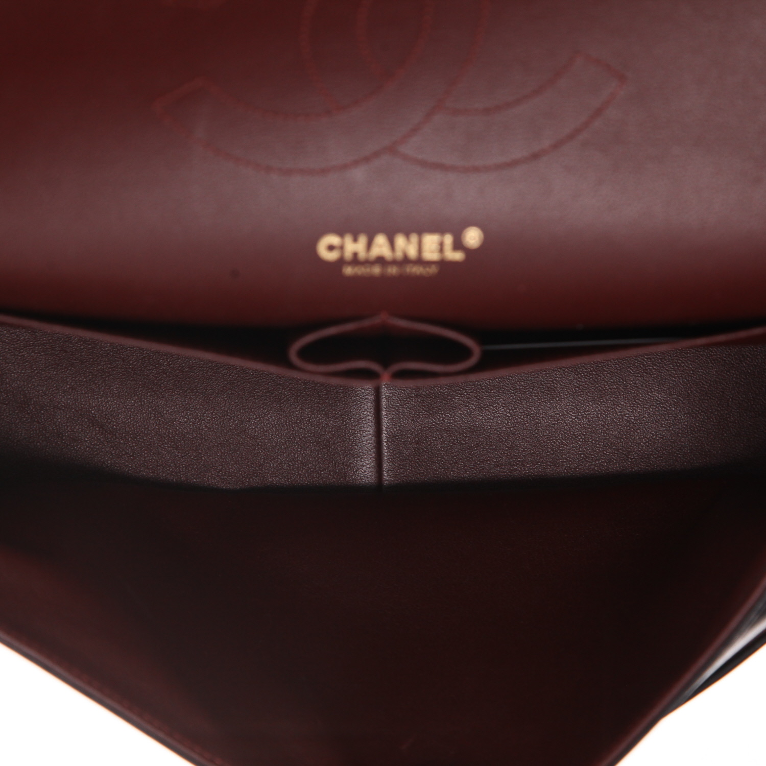 Sac bandoulière Chanel  Timeless Jumbo en cuir matelassé noir - Detail D3