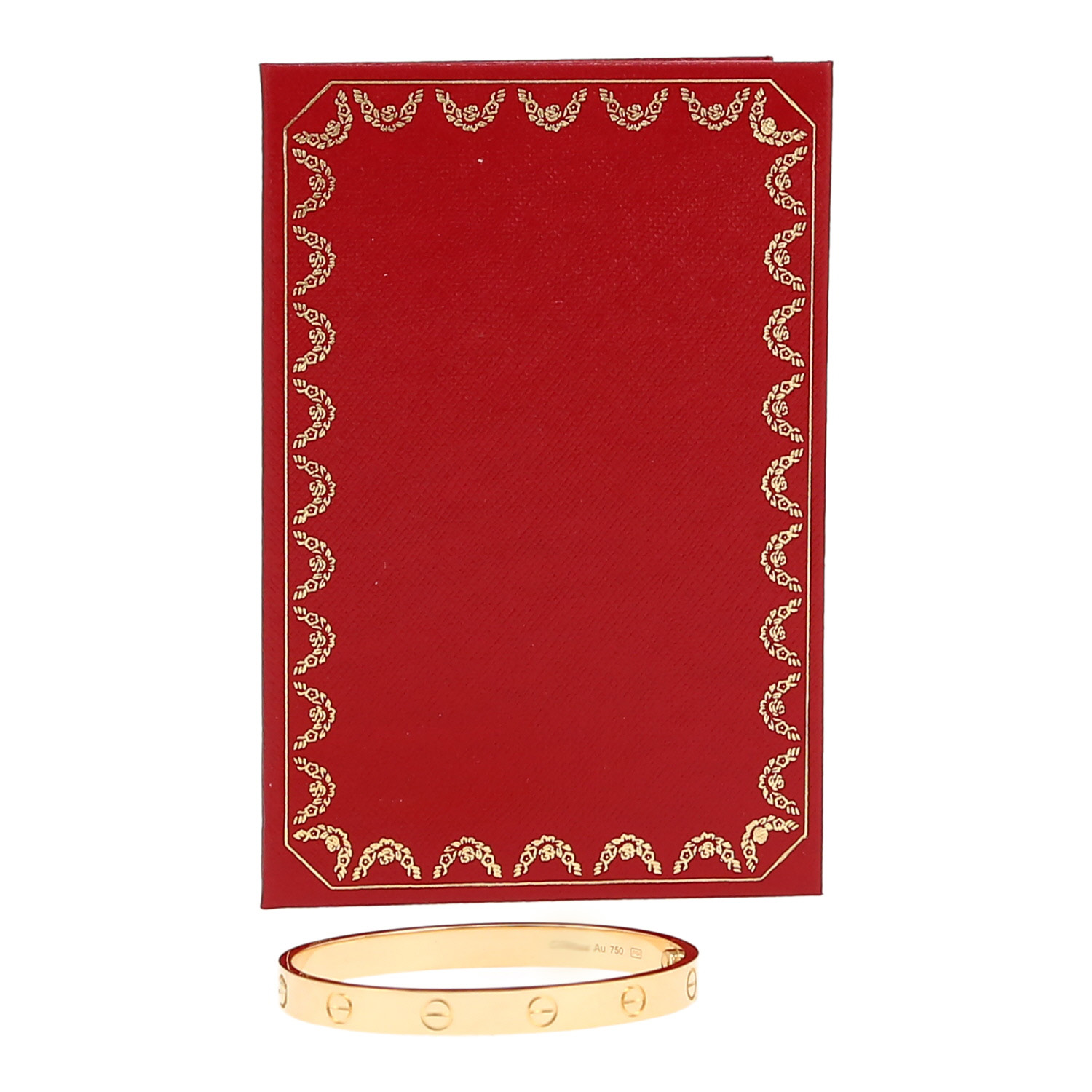 Cartier Love bracelet in yellow gold - Detail D2