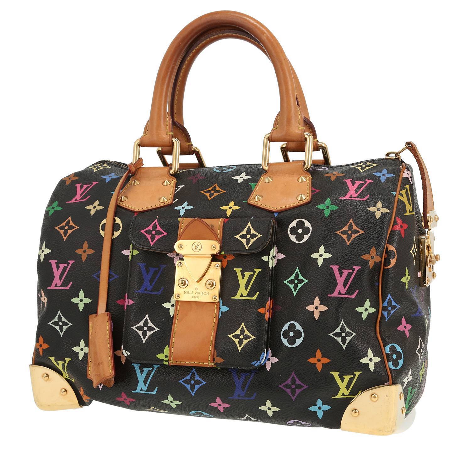 Sac Louis Vuitton Takashi Murakami Speedy 30 occasion Sac Louis Vuitton Takashi Murakami Speedy 30 occasion