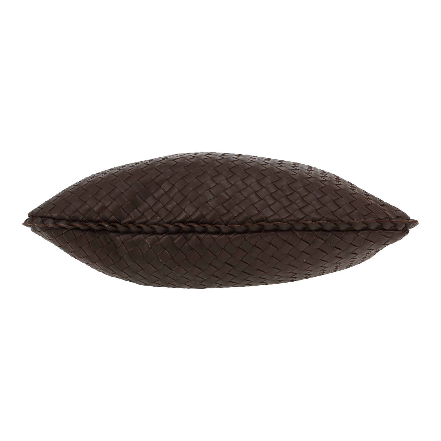 Bolso «Veneta» de Bottega Veneta, de piel «intrecciato» marrón - Detail D1