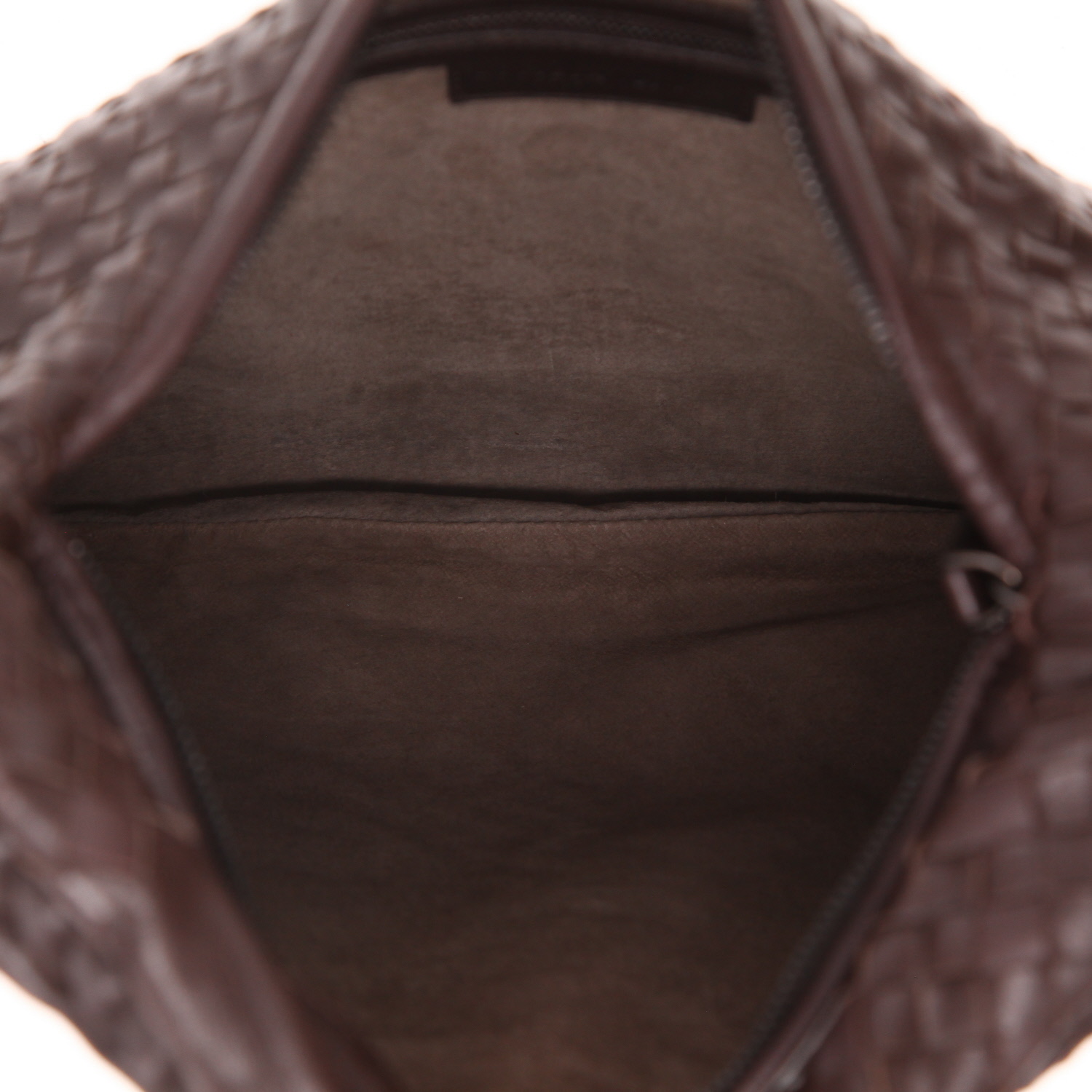 Bolso «Veneta» de Bottega Veneta, de piel «intrecciato» marrón - Detail D3