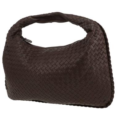 Sac à main Bottega Veneta  Veneta en cuir intrecciato marron