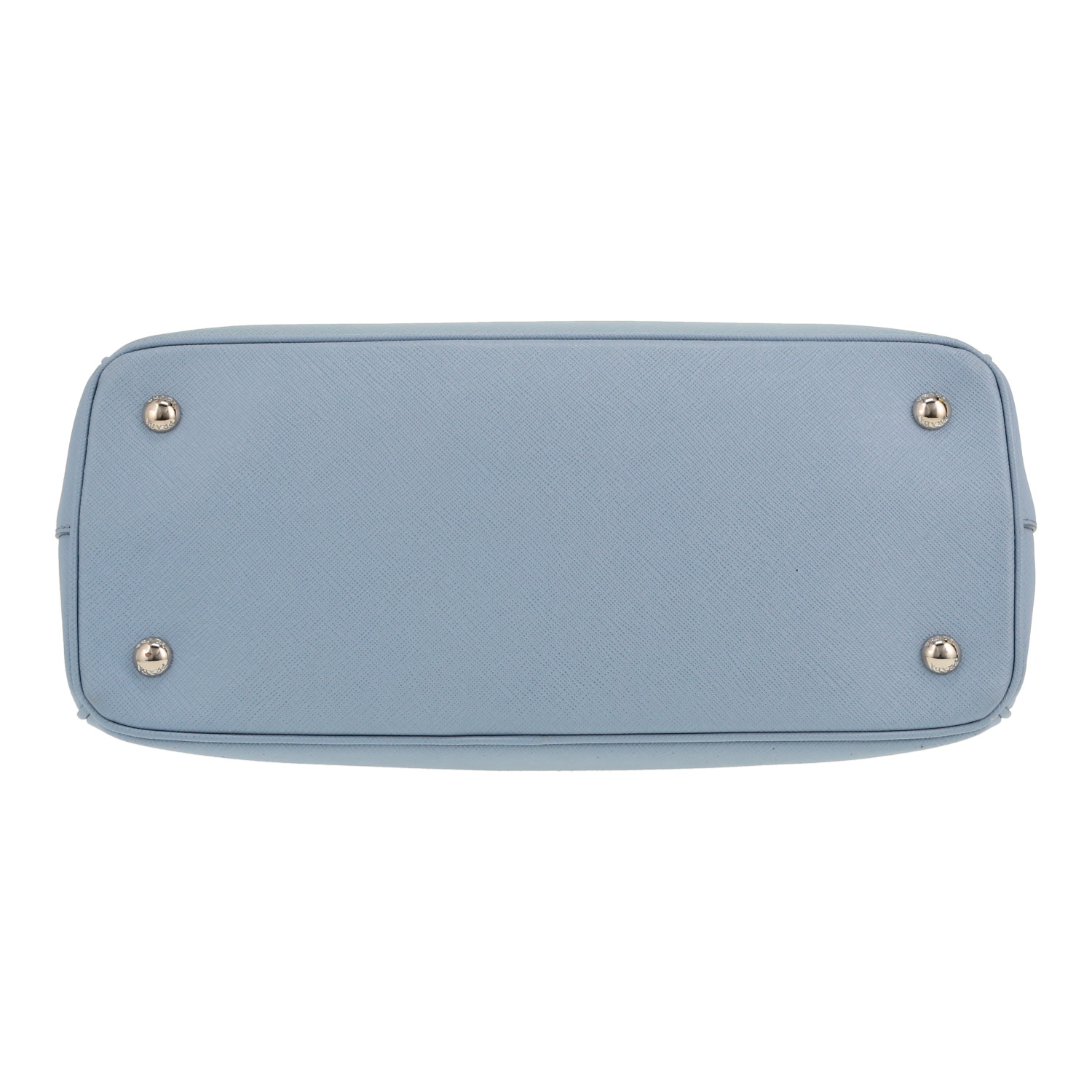 Borsa Prada “Galleria” in pelle saffiano Bleu Ciel - Detail D1